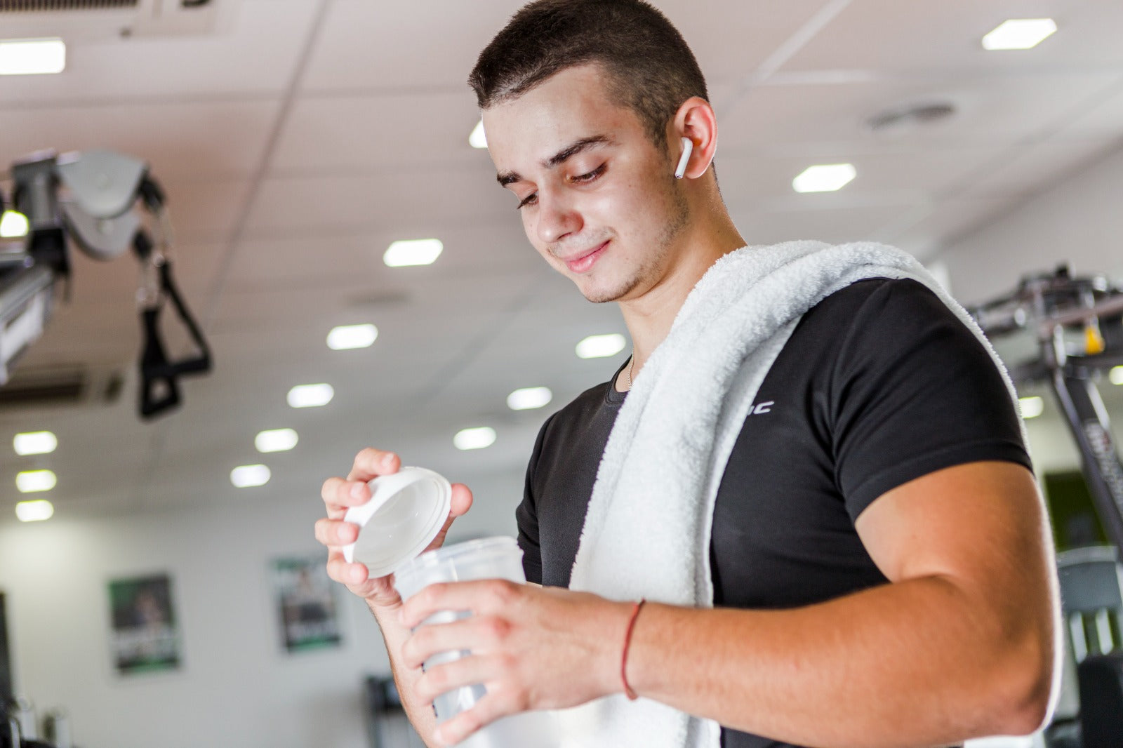 tipos de suplementos para academia