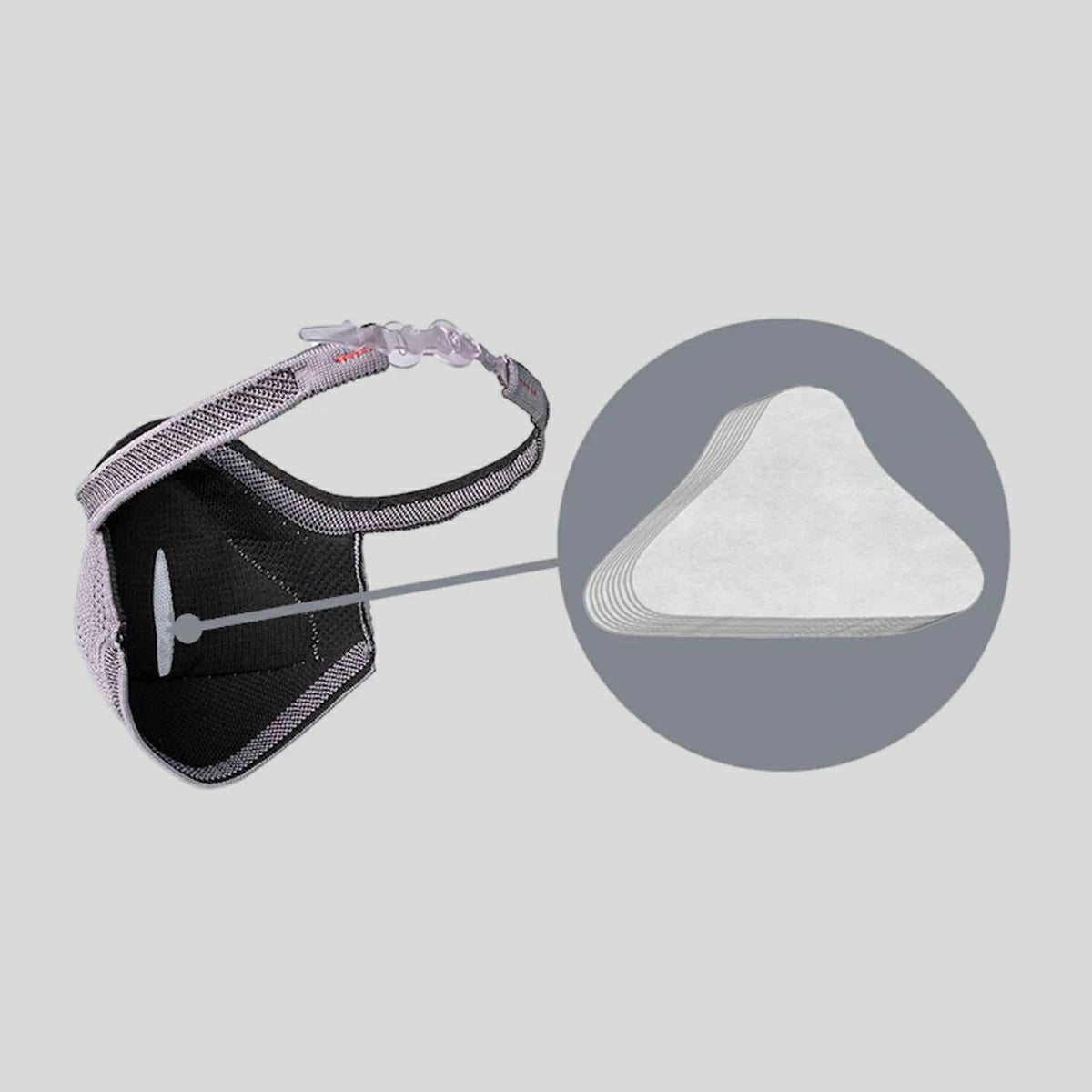 Filtros de Proteção para Máscara Fiber SPORT/AIR - 30 unidades