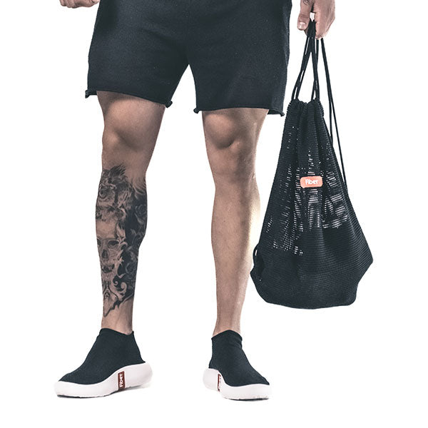 Fit Bag carregada nas costas