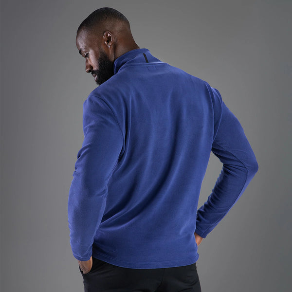Moletom Fleece Neo Masculino vestido, vista de costas