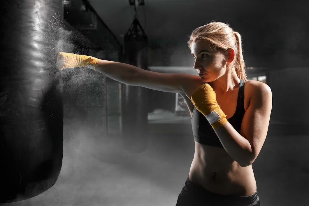 Treino de resistência para lutadores