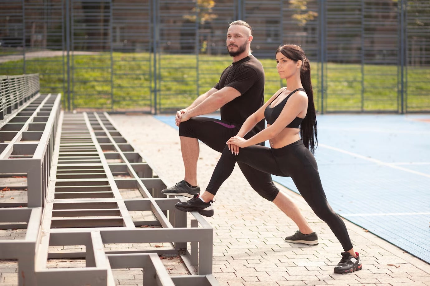 Treino funcional ao ar livre