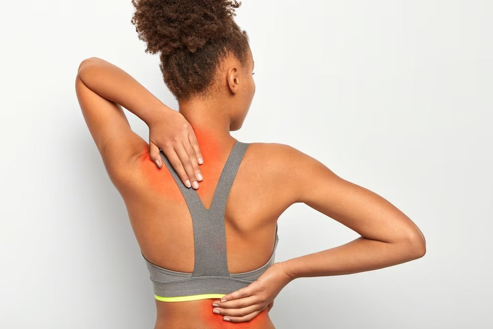 lesão muscular nas costas