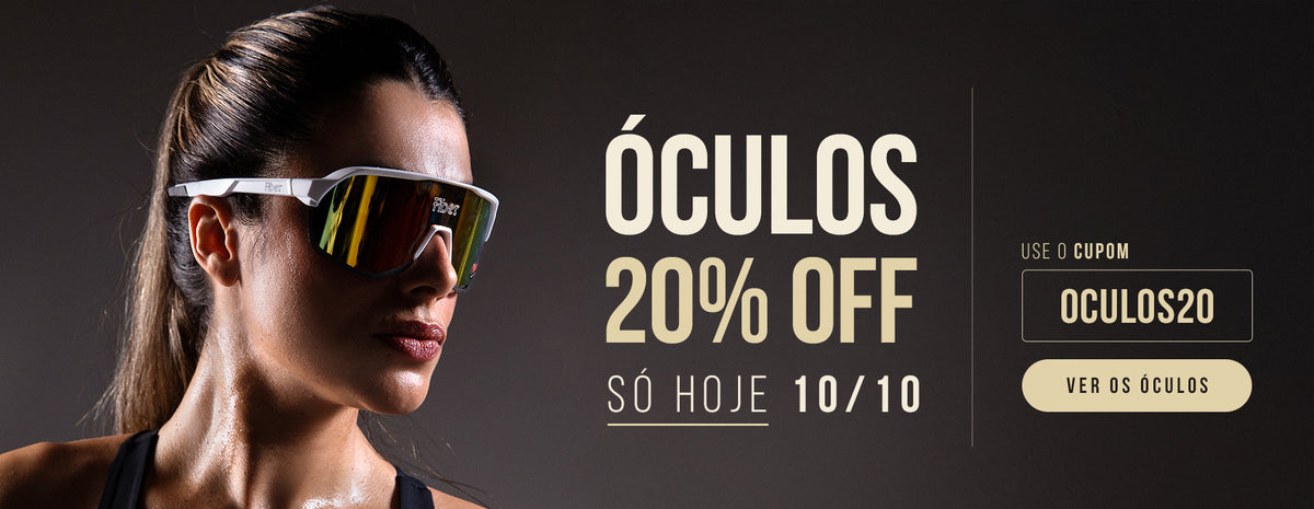 Ação 10/10: óculos com 20% OFF só hoje, cupom OCULOS20