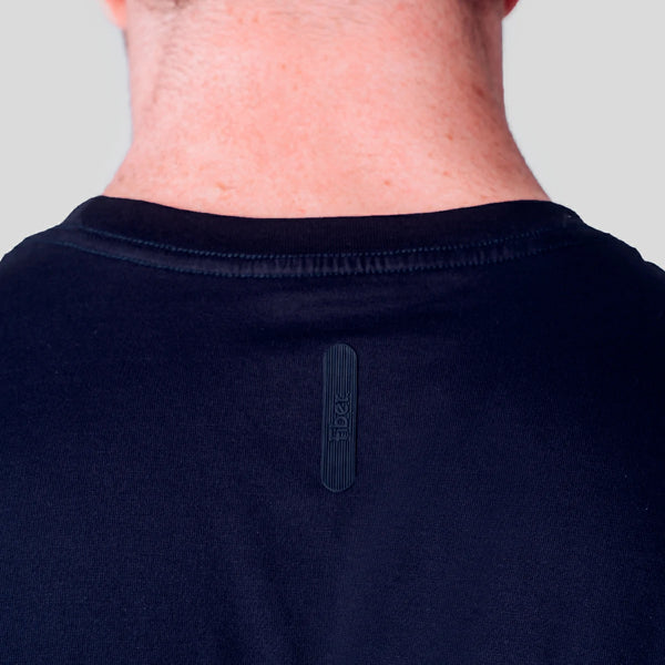 Detalhe da gola da Camiseta Pima