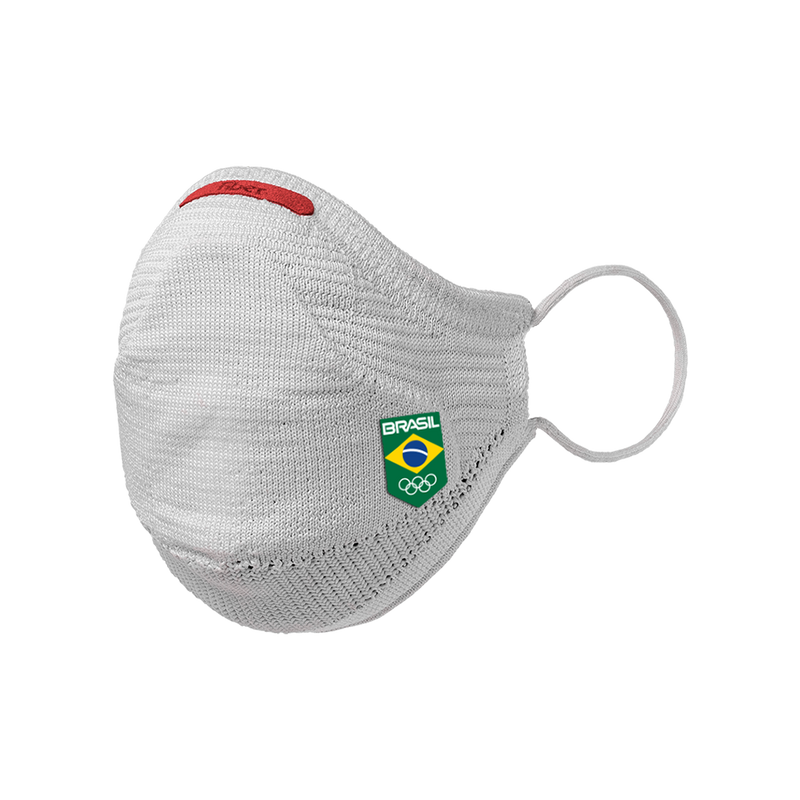 Kit Máscara FIBER AIR COB Branca + 30 Filtros de Proteção + Suporte
